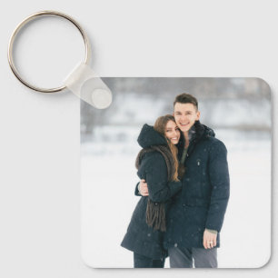 Llavero Foto personalizada de la pareja Keepsake