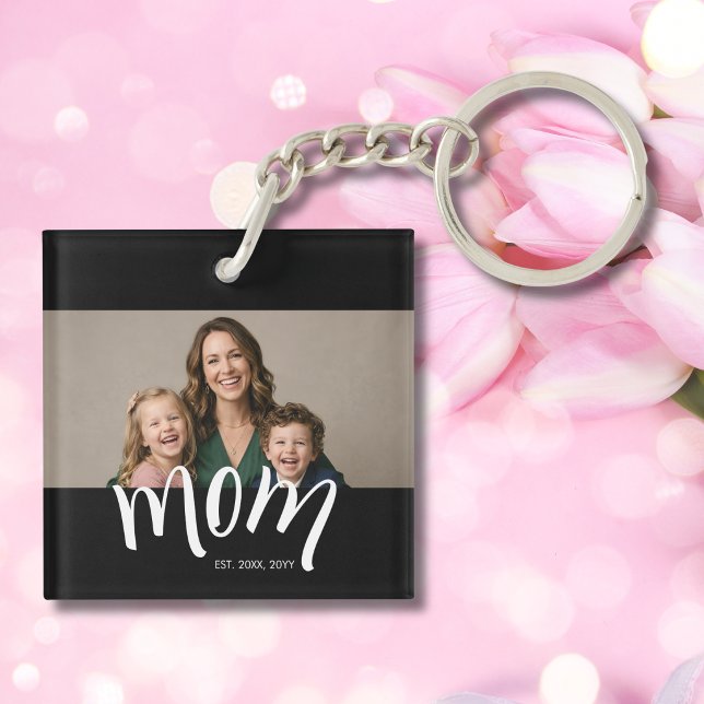 Llavero Foto personalizada de mamá Año de establecimiento  (Subido por el creador)