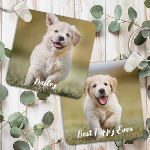 Llavero Foto personalizada de Mascota moderno Personalizad