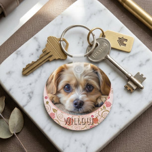 Llavero Foto personalizada de mascota regalo para amantes 