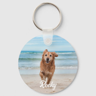 Llavero Foto personalizada de moda y amante del Mascota de