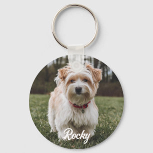 Llavero Foto personalizada de moda y amante del Mascota de
