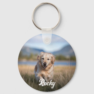 Llavero Foto personalizada de moda y amante del Mascota de