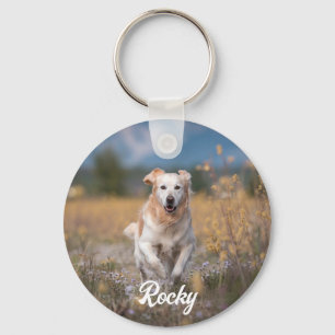Llavero Foto personalizada de moda y amante del Mascota de