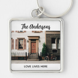 Llavero Foto personalizada de nueva casa