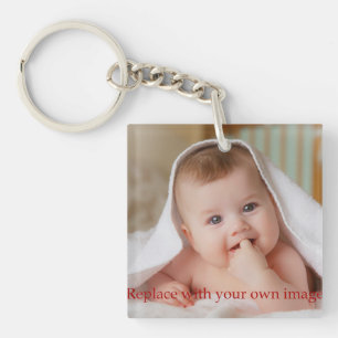 Llavero Foto personalizada del bebé
