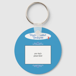 Llavero Foto personalizada! El mejor Yorkipoo del mundo