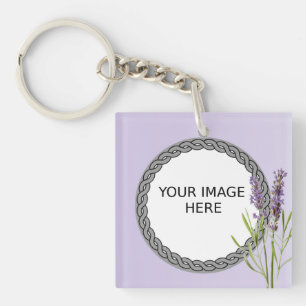 Llavero Foto personalizada / imagen aquí en memoria del me