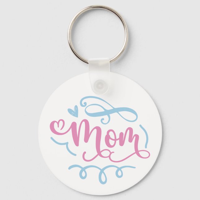Llavero Foto Personalizada Mamá (Anverso)