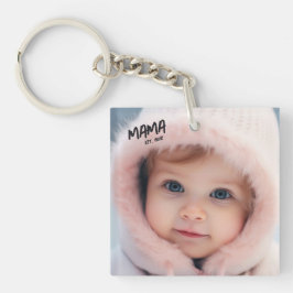 Llavero Foto personalizada Mama Est Madre