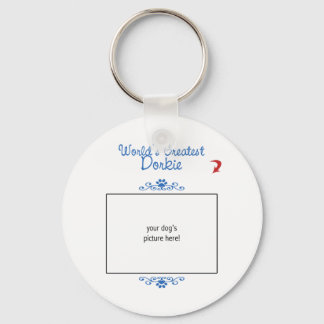 Llavero Foto personalizada! Worlds Greatest Dorkie
