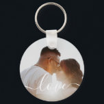 Llavero Foto personalizada y foto de texto<br><div class="desc">Haz una cadena de claves personalizada de Photo keepsake de Ricaso - agrega tu propia foto y texto - regalos de foto-keepsake</div>