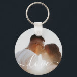Llavero Foto personalizada y foto de texto<br><div class="desc">Haz una cadena de claves personalizada de Photo keepsake de Ricaso - agrega tu propia foto y texto - regalos de foto-keepsake</div>