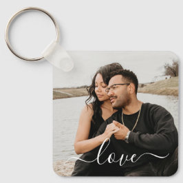 Llavero Foto personalizada y foto de texto