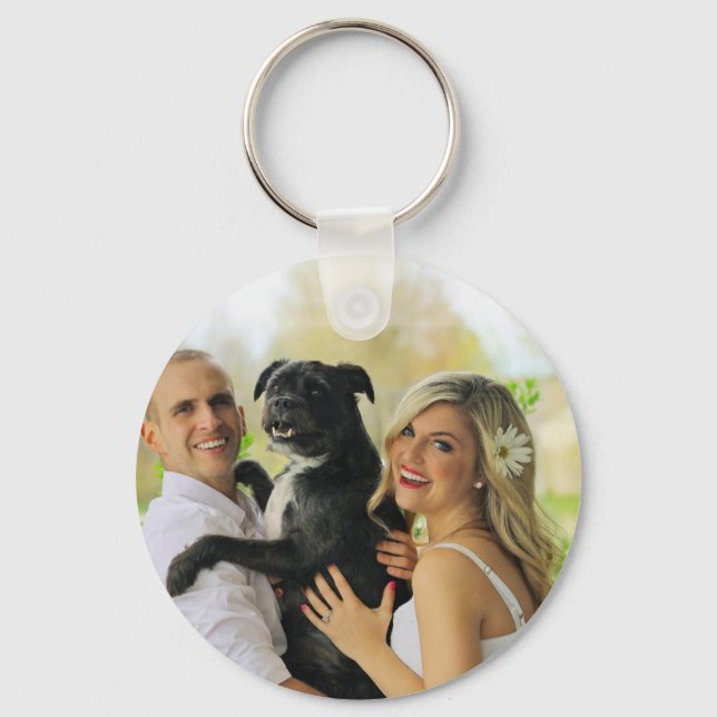 Llavero Foto Personalizado moderna (Anverso)