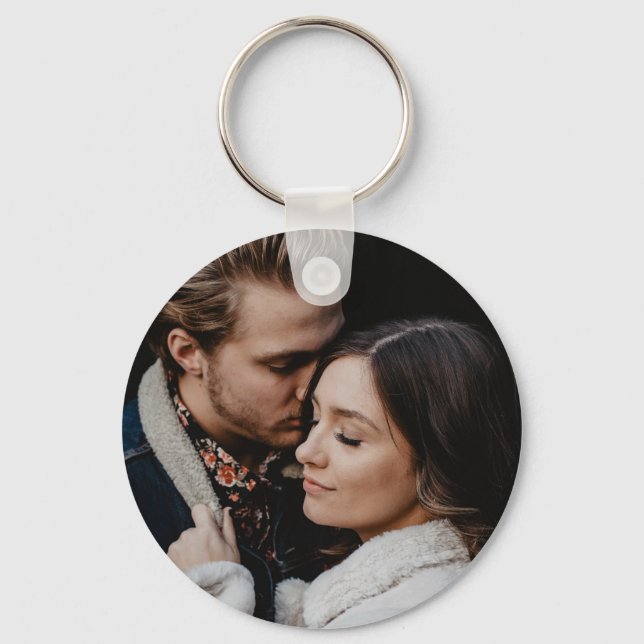 Llavero Foto personalizado personalizada (Anverso)