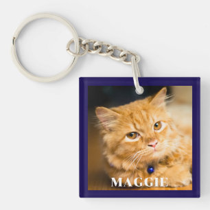 Llavero Foto simple Mascota personalizada