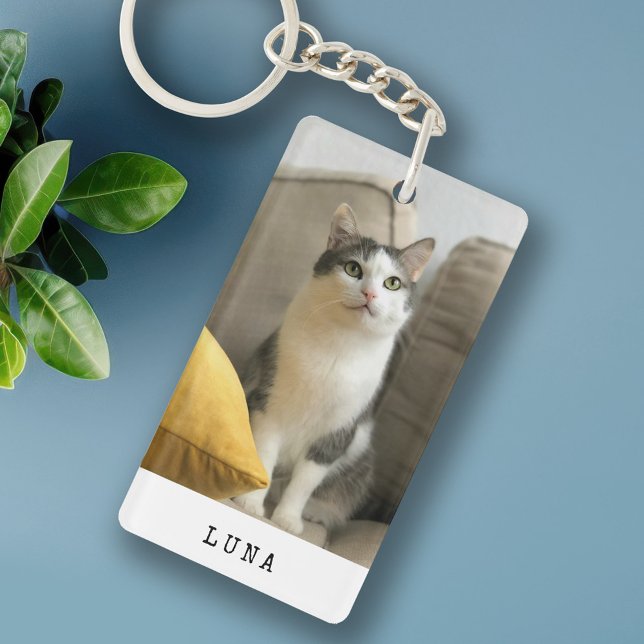 Llavero Foto y nombre del personalizado Cat (Subido por el creador)