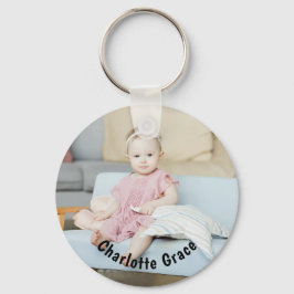 Llavero Foto y nombre personalizados del Personalizado DIY