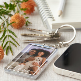 Llavero Foto y texto personalizados