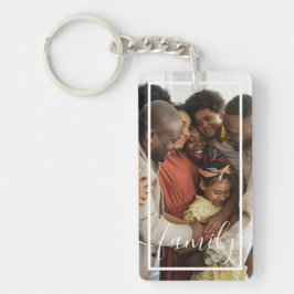Llavero Foto y texto personalizados
