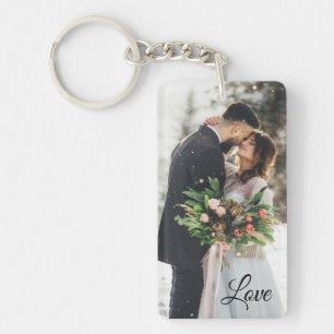 Llavero Foto y texto personalizados