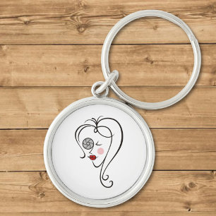 Llavero Fotógrafa femenina