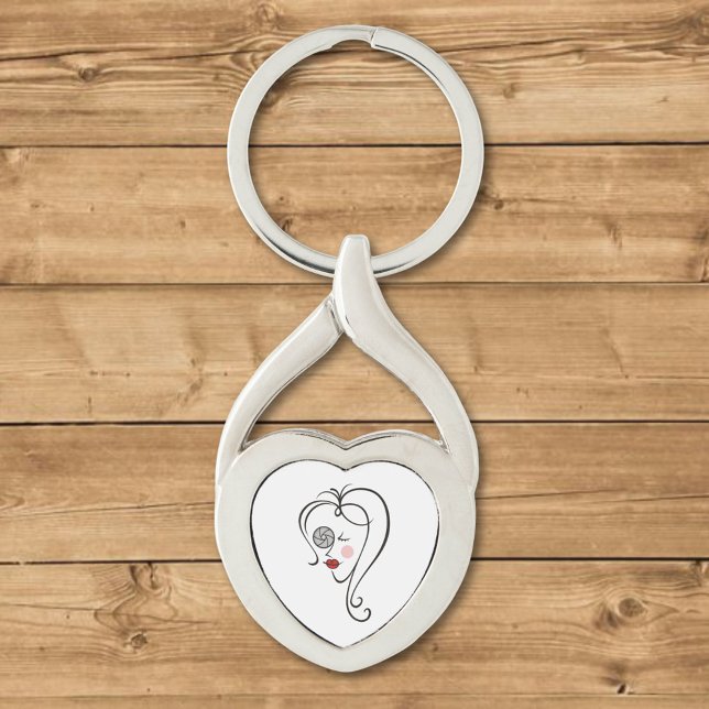 Llavero Fotógrafa femenina (Subido por el creador)