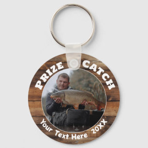 Llavero Fotografía conmemorativa del premio de pesca