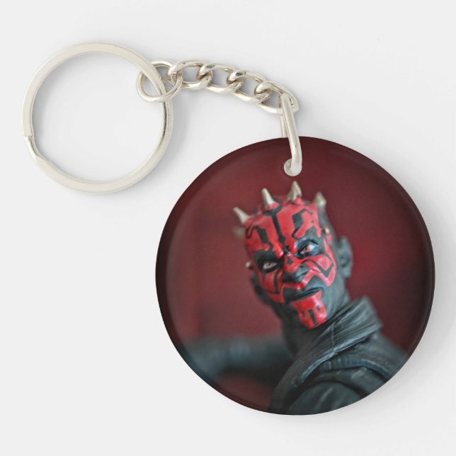 Llavero Fotografía de juguete de la cultura pop diseñada (Frente)