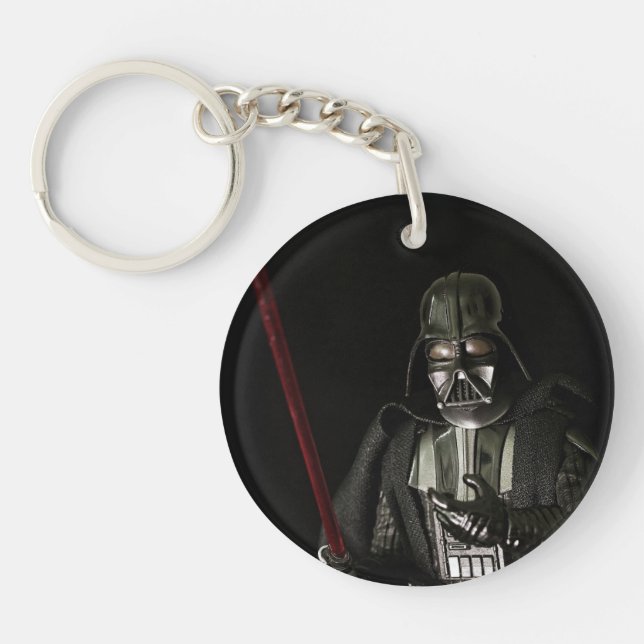 Llavero Fotografía de juguete de la cultura pop diseñada (Frente)