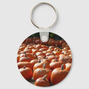 Llavero Fotografía de la cosecha de otoño en el parche de