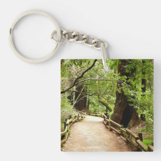 Llavero Fotografía de la Naturaleza del Sendero de Muir Wo