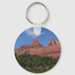 Llavero Fotografía de Steamboat Rock en Sedona Arizona
