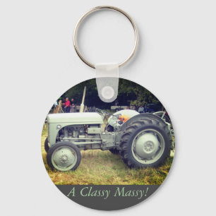 Llavero Fotografía del tractor de fergison Gray Massey Gr