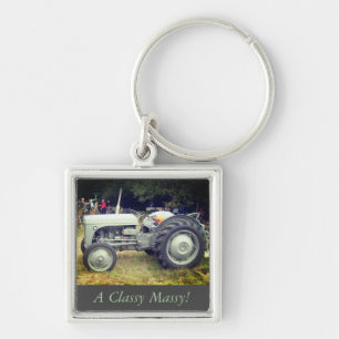 Llavero Fotografía del tractor de fergison Gray Massey Gr