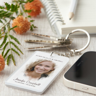 Llavero Fotomemorial personalizada única clásica