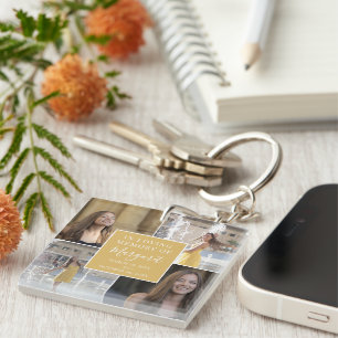 Llavero Fotos en Colage En Memoria Amorosa