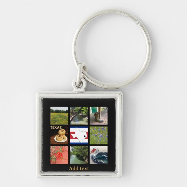 Llavero Fotos escénicas de Texas (Frente)