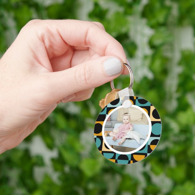 Llavero Fotos y patrones personalizados (Mano)