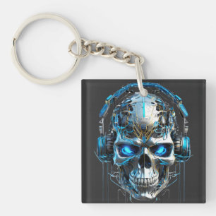 Llavero Four Birds on a Branch Illustration