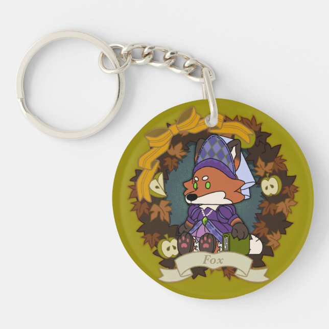 Llavero fox Acrylic Keychain (Frente)