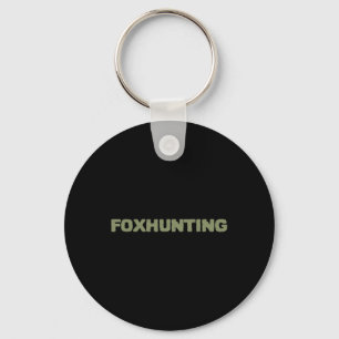 Llavero Fox Hunting With Byck Motif