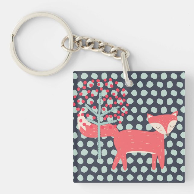 Llavero Fox retro (Frente)