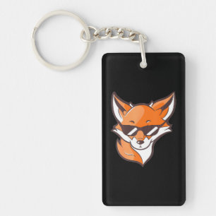Llavero Fox Sungafas Fox Lovers Fox Lover Fox Cute Guay