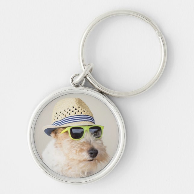 Llavero Fox terrier (Frente)
