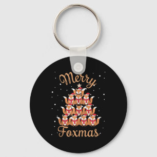 Llavero Fox Xmas Tree Fox Christmas Tree Tank Top