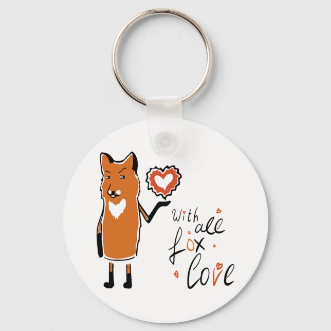 Llavero Foxy Love (Anverso)