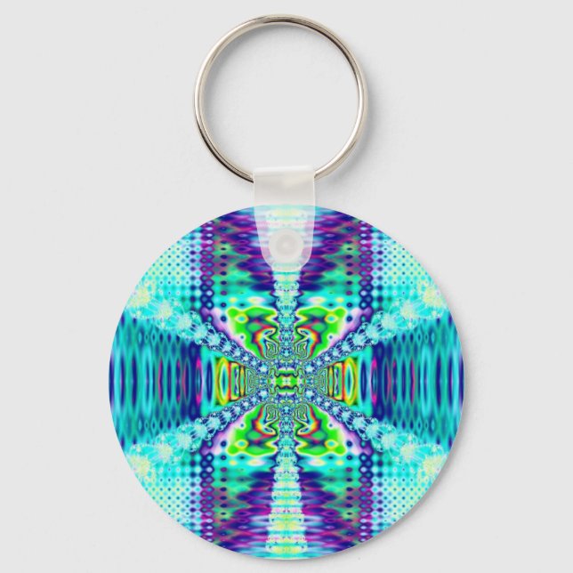 Llavero Fractal 32, cadena de claves (Anverso)