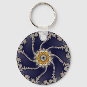 Llavero Fractal de arrecife - Fractal Keychain